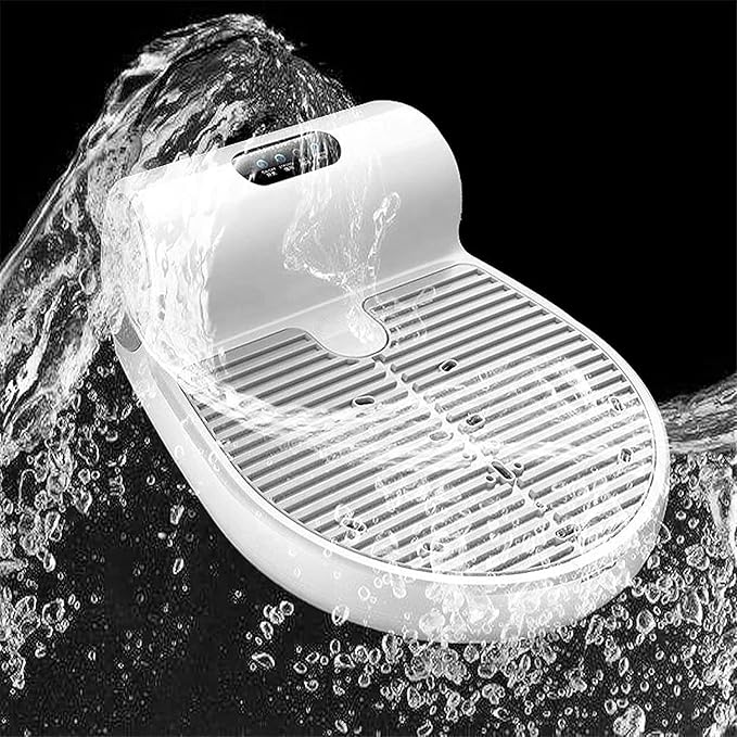 Body Dryer Full Body Dryer for Shower Negative Ions Body Heater Blow Dryer Body Hair Dryer with Gravity Sensor Natural Warm Air Wind and Cool Windwith WeightScale (Color : WithoutWeightScale)