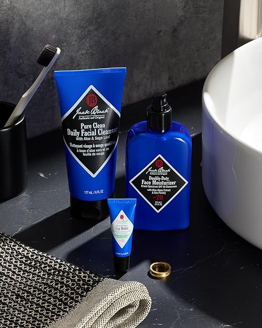 Jack Black Intense Therapy Lip Balm 0.25-Oz. – SPF 25 Sun Protection Lip Moisturizer Hydrating Lip Balm with SPF Lip Sunscreen