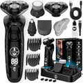 MANECODE® Electric Razor for Men - Shaver with Floating 8 Contouring Technology® and IQ Cleaning Sensor® (Charging Station)