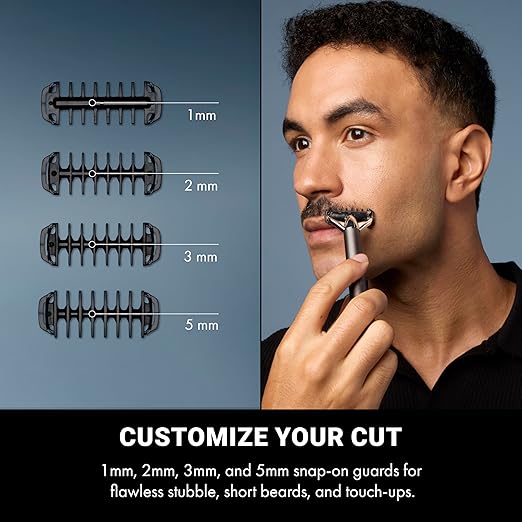 BaByliss MTL Series Electric Razor Including 4 Comb attachments Storage Bag Charging Stand and Cable