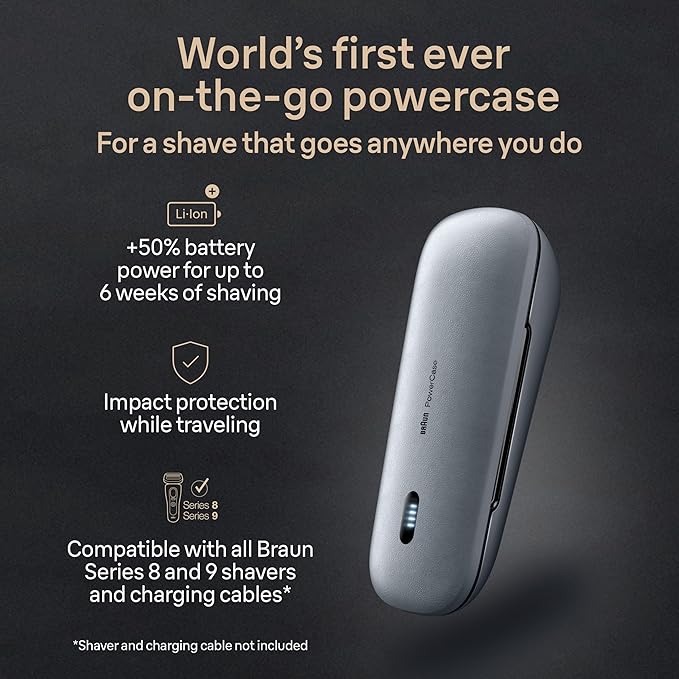 Braun Series 9 PRO+ Electric Razor for Men 5 Pro Shave Elements &amp Precision Long Hair Trimmer 6in1 SmartCare Center Wet &amp Dry Electric Shaver for Smooth Skin with 60min Battery Runtime 956