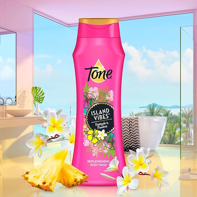 Tone Body Wash Island Vibes 16 fl oz (Pack of 6)
