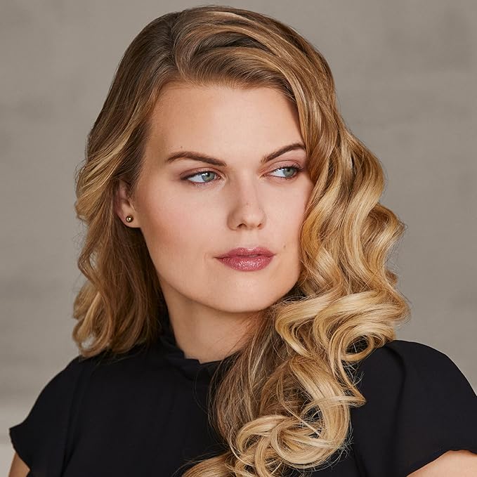 HOT TOOLS Pro Artist Black Gold 1 Inch Curling Iron - Stylist Preferred Curling WandCreates Defined Waves and Long-Lasting Results for Smooth &amp Shiny Styles(Pack of 6)