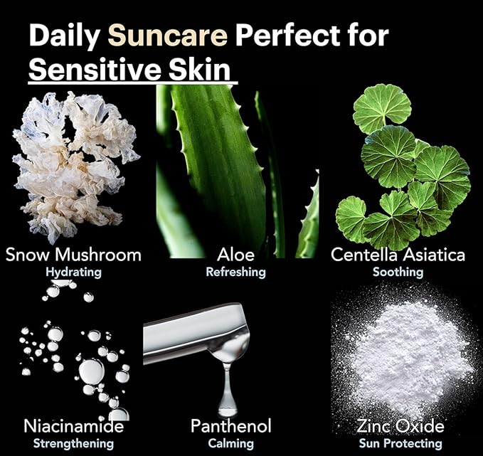 by Knours Ultra-Light Invisible Mineral Sunscreen Broad Spectrum SPF 50 Moisturizing for All Skin Types Korean Innovation 2 Pack 50ml/1.69 fl. oz.