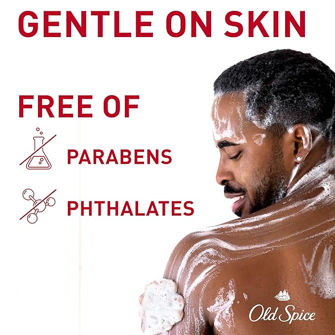 Old Spice Body Wash GentleMan’s Super Hydration for Men 24/7 Renewing Moisture Gentle on Skin with Skin Conditioners Vanilla + Shea Butter Scent 20 oz (Pack of 4)