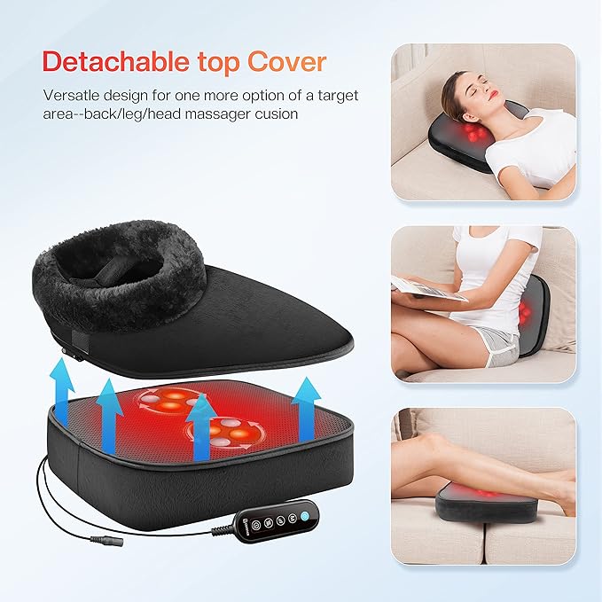 COMFIER Heating Pad &amp Foot Massager with Heat