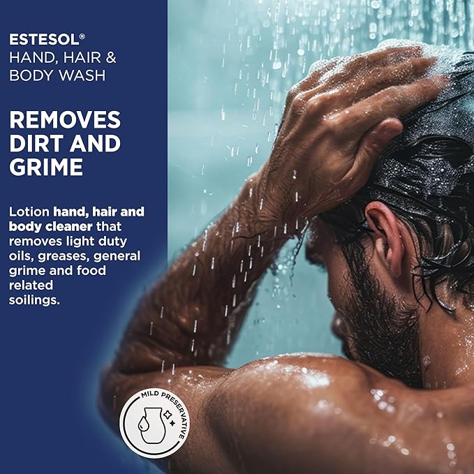 ESTESOL HAND HAIR &amp BODY WASH 4 LITER 4 PACK