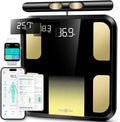 RunStar Smart Scale for Body Weight Full-Body Bathroom Scale with 8 Electrodes for BMI Muscle Mass 3-Metric Display High-Accuracy Body Composition Monitor with 28 Metrics &amp App Connectivity