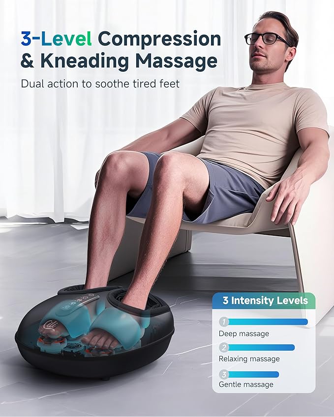 CILI Shiatsu Foot Massager &amp Cordless Neck Massager Pillow