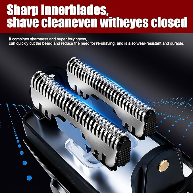 WES9032P Replacement Outer Foil and Inner Blade SetCompatible with Panasonic ARC5 5-Blade Shavers ES-LV97-KES-LV67-KES-LV95-Sfor Men's Shaving（3Packs）
