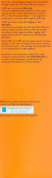 La Roche-Posay Anthelios Melt-In Milk Sunscreen SPF 60 Sunscreen For Body &amp Face Broad Spectrum SPF + Antioxidants Oil Free Lightweight &amp Fast Absorbing Oxybenzone Free
