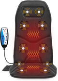 COMFIER Vibration Back Massager Seat Cushion with Heat10 Motors Massage Chair PadChair Massager for Pain Relief at Office/HomeMothers Day Gifts for Mom Dad