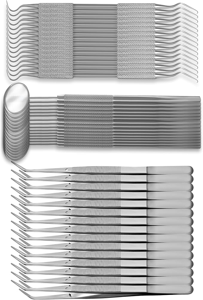 Student Professional Training Dental Hygiene Kit Stainless Steel Tools Set Plaque Removal Instruments (15)