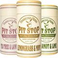 PIT STOP Deodorant - Aluminum-Free Plastic-Free All-Natural Odor Control (Tea Tree &amp Lavender Lemongrass &amp Peppermint Bergamot &amp Lime) 3-Pack