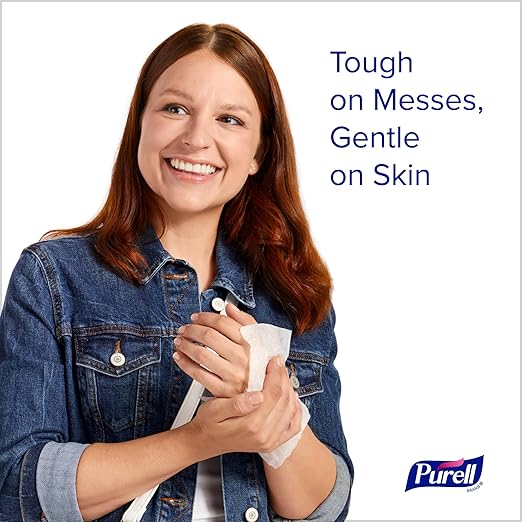 PURELL Hand Sanitizing Wipes Alcohol Formula Fragrance Free 1000 Individually Wrapped Packets - 9021-1M