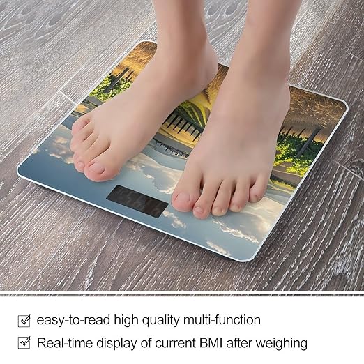 Italy Tuscan Scale for Body Weight Smart Scales Digital Bathroom Scale High Precision Weighing Scales with Large Display Weighing Machine for People