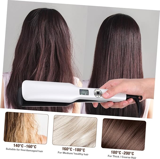 NOLITOY Multi-Function Hair Styling Tool Straightener Curler Ceramic Flat Iron Hot Tools Straightener