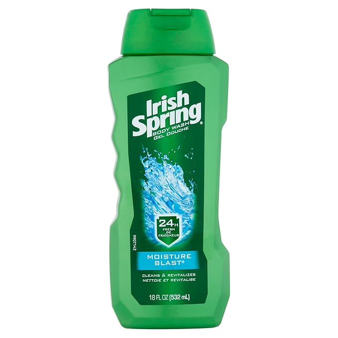 Irish Spring Body Wash Moisture Blast 18 Fl Oz Pack of 2