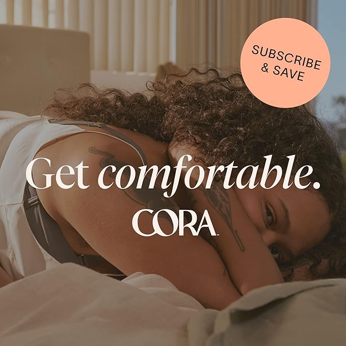 Cora Organic Feminine Care | Applicator and Non-Applicator Tampon Packs | Ultra-Absorbent Unscented Natural Non-Toxic | 72 Regular 72 Super Absorbency Tampons | Bundle Pack
