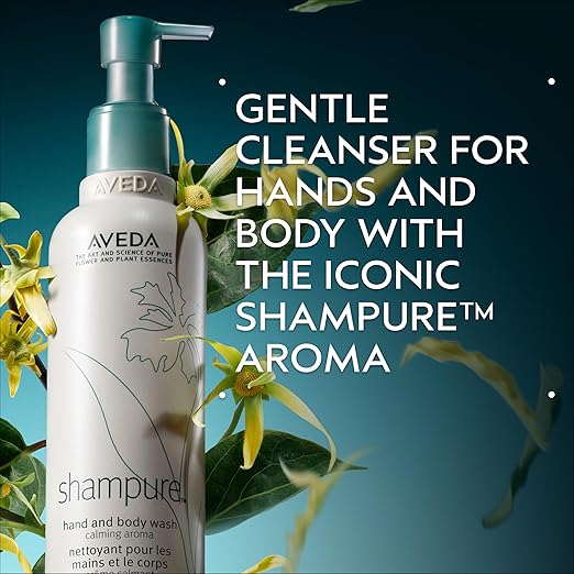 Aveda Shampure Hand &amp Body Wash | Liquid Hand Soap and Body Wash | with Calming Aroma of Lavender Ylang Ylang Petitgrain