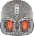 Medcursor Foot Massager with Heat - Shiatsu Deep Kneading Delivers Relief for Tired Muscles and Plantar Multi-Level Settings &amp Adjustable Intensity for Home or Office Use Gifts for Women Mom