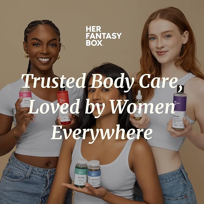 Her Fantasy Box | Everywhere Deodorant | with Probiotics (Mint)- 3 Pack