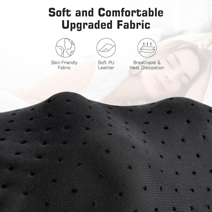 Shiatsu Neck and Back Massager with Heat Electric Deep Tissue 4D Kneading Massage Pillow for Shoulder Leg Body Muscle Pain Relief - Best Gifts for Women Men Mom Dad