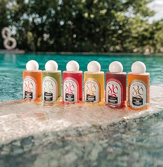 SKIN&ampCO Summer On The Riviera Body Wash 8.4 FL OZ | All-Natural Italian Cleanser for Women &amp Men | Refreshing Scent Gentle &amp Hydrating Formula | Made in Italy | Vegan &amp Cruelty-Free