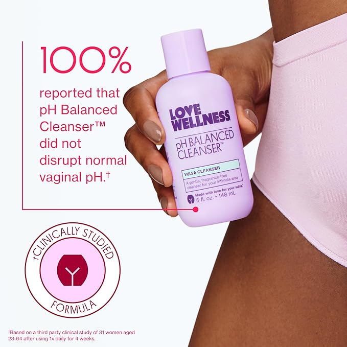 Love Wellness pH Balancing Cleanser &amp The Killer | Feminine Balance Duo | Supports Balanced pH Intimate Health &amp Hygiene