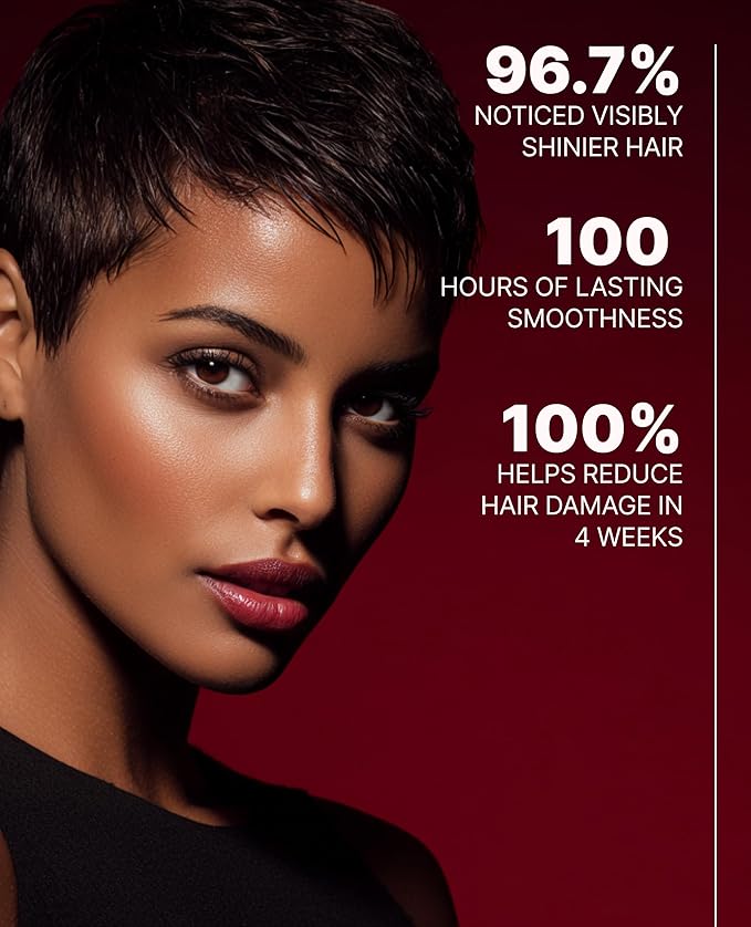 GLAMPALM GlamMuse Small 0.5 | All-Ceramic Flat Iron Infused with Vita-C Salon Results with Less Heat Damage Trusted by K-Pop Hair Stylists Hair Straightener for Short Hair Silk Press | GP101T