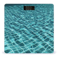 Swimming Pool Water Scale for Body Weight Highly Accurate Digital Bathroom Scale Sturdy Tempered Glass Weighing Scales with LCD Display Fashion Body Fat Smart Scales 400lb