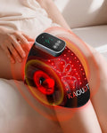 3D Knee Massager with Heat and Red Light Therapy Wireless 5000mAh Heated Knee Brace Massager for Pain Relief 5-Level Intensity &amp 3-Mode Vibration &amp 3 Heat Settings for Joint Pain Relief