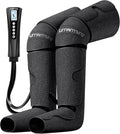 Air Compression Leg Massager with Heat - Ideal Christmas Mother's Day and Father's Day Gifts for Men Women Dad Mom - Relieves Foot and Knee Pain Eases Varicose Veins Cramps Swelling and Edema