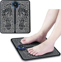 EMS Foot Massager MatFoot Stimulator Massager Pad–Improved Circulation and Pain Plantar Fasciitis Relief Muscle Relaxation Foldable Legs &amp Feet Massager