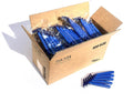 100 Box of Razor Blades Premium Disposable Stainless Steel Hospitality Quality Shavers High End Twin Blade Razors for Men and Women with Aloe Vera Lubrication Strip