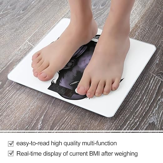 Ravens Scale for Body Weight Highly Accurate Digital Bathroom Body Scale Digital Bathroom Scales for People Anti-Slip Large LCD Display Smart Scales