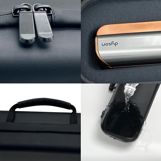 Travel Case for Dyson Airstrait Straightener Airstrait HT01 Carrying Case Dyson Hair Straightener PU-Hard Shell Travel Storage Bag Accessories