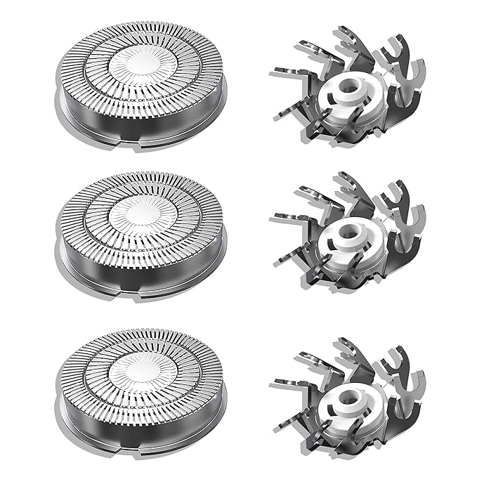 Upgraded 3pcs RQ11 Replacement shaving heads RQ11 for Phi-lips Norel-co 1150x 1160x 1180x shaver