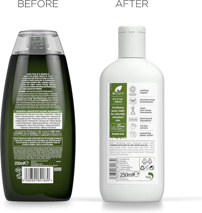 Dr Organic Hemp Body Wash
