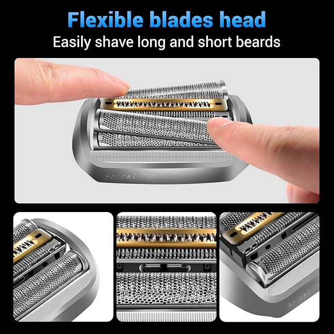 94M Replacement Heads Compatible with Series 9 Electric Shaver Replacement bladesfor s9 Sport Replacement Head and Series 9 Pro Electric Razors 9290cc9291cc9370cc9293s9385cc9390cc