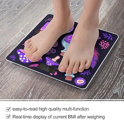 Men's Smart Scale for Body Weight Digital Bathroom Weighing Scale Automatic Switch Energy Saving Scale Goth Magic Witch Witchy