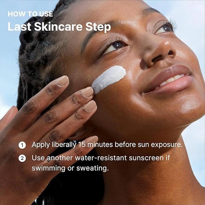 Organic Brightening Sunscreen SPF 50+ PA+++ | Mineral &amp Physical UV Protection with Zinc Oxide &amp Titanium Dioxide | Matte Finish Non-Greasy 50ml