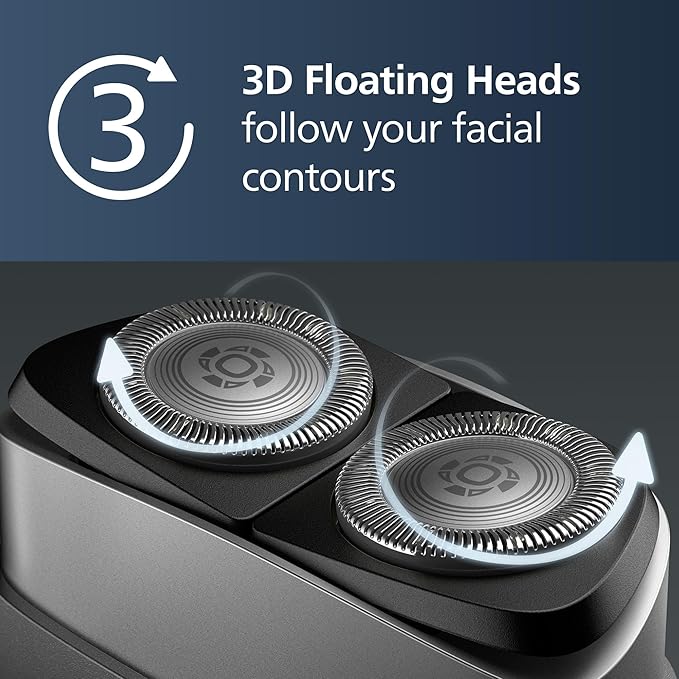 Philips Norelco Travel Groom Duo includes Compact Shaver + OneBlade 360 with Connectivity Face + Body Electric Beard Trimmer Shaver and Body Groomer with 5in1 Comb Body Attachment Travel Case