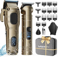 Hair Clippers for Men Professional Cordless Hair Clippers for Hair Cutting Mens Clippers and Trimmers Set Electric Hair Trimmer for Men with Package Case