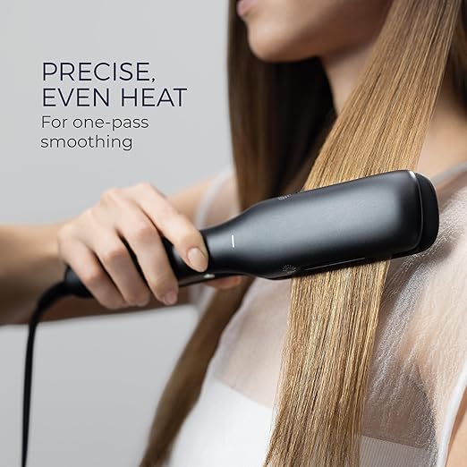 Neuro by Paul Mitchell Smooth+ 1.75 Ceramic Straightening &amp Styling Iron Travel Flat Iron Dual Voltage for Worldwide Use Extra-Wide Plate Size for Faster Styling