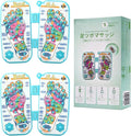 Foot Reflexology Massage Mat with Acupressure Points Shiatsu Massager for Plantar Fasciitis and Neuropathy Pain Relief (12.48 * 11.22 * 0.85“ Ounce 2)