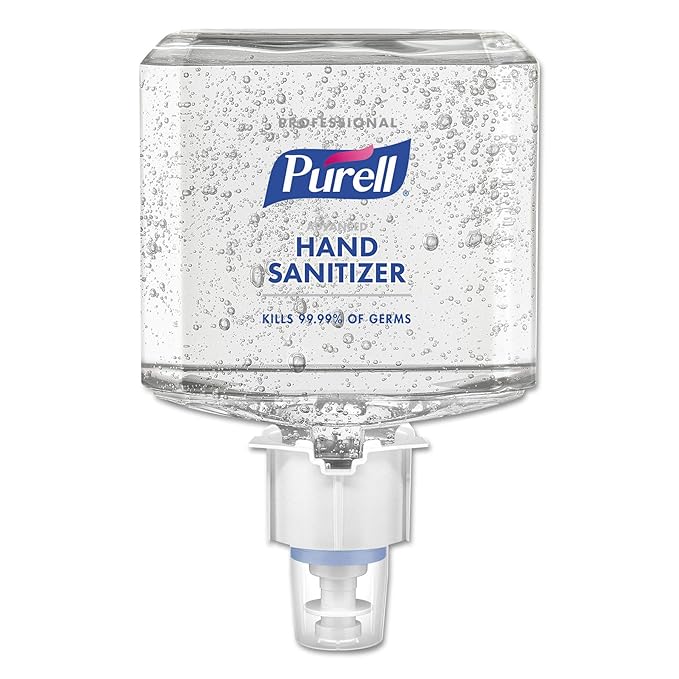PURELL 646202 Professional Advanced Hand Sanitizer Gel 1200 mL for ES6 Dispenser 2/CT