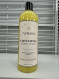 Renew Exfoliating Body Wash with Turmeric &amp Honey Almond 32 fl. oz.