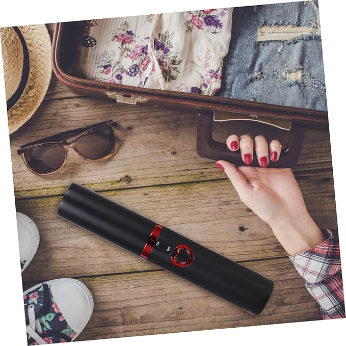 LIFKOME USB Portable Hair Curling Iron Straightener Curler Cordless Flat Iron for Home Travel Use