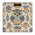 Color Owl Pattern Scale for Body Weight Smart Scales Digital Bathroom Scale High Precision Weighing Scales with Large Display Weighing Machine for People